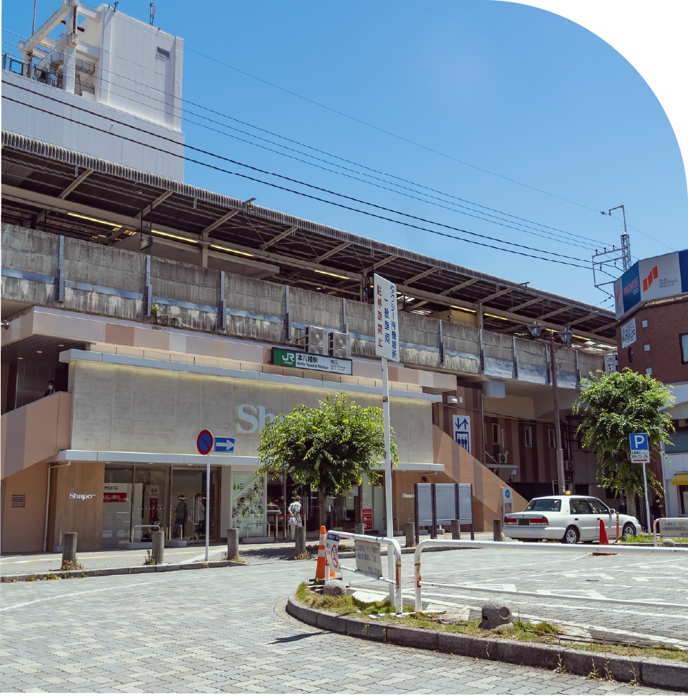「本八幡」駅